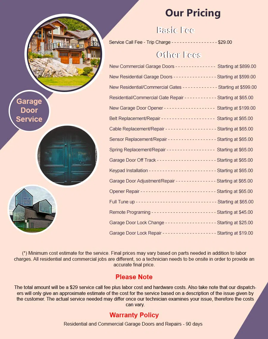 Community Garage Door Service Austin, TX 512-387-5473